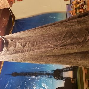 Flax Skirt Made in Opava Czech Republic